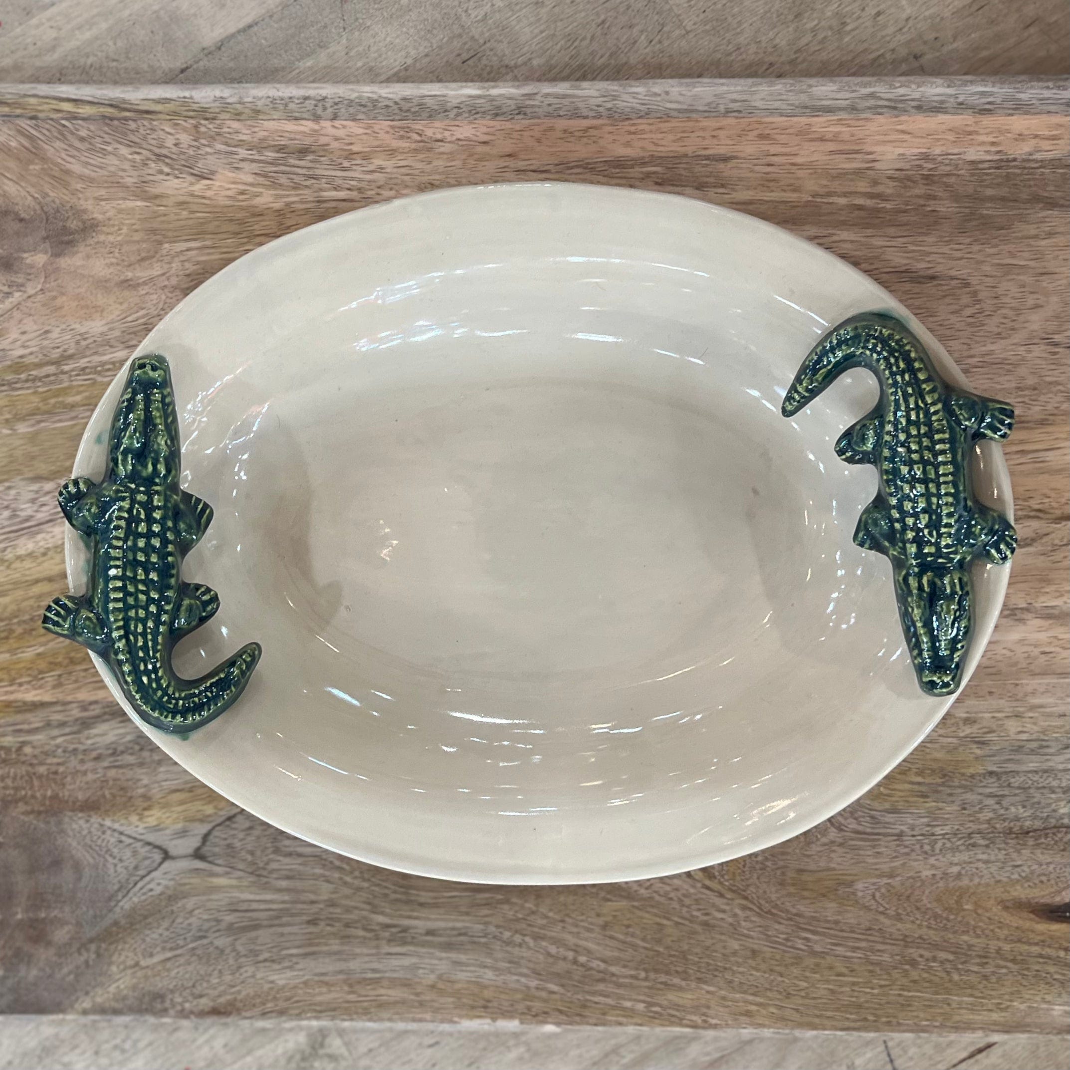 Slip Into Clay Slip Into Clay Alligator Bowl - Little Miss Muffin Children & Home