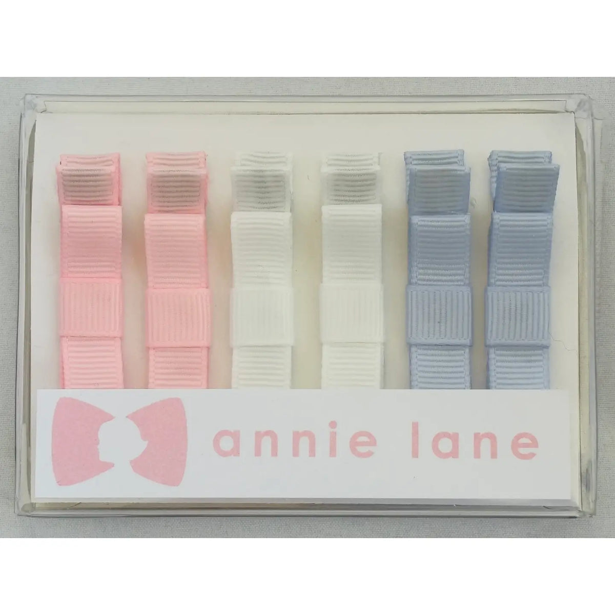 Annie Lane Classic Grosgrain Baby Starter Set of Six Hair Bows - Little Miss Muffin Children & Home