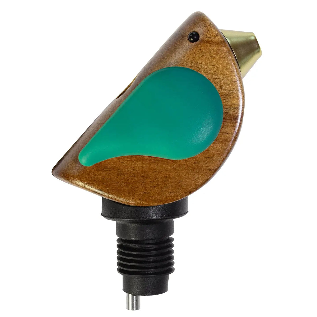 Totally Bamboo Songbird Specialties® Turquoise "Singing" Wine Bottle Pourer - Little Miss Muffin Children & Home