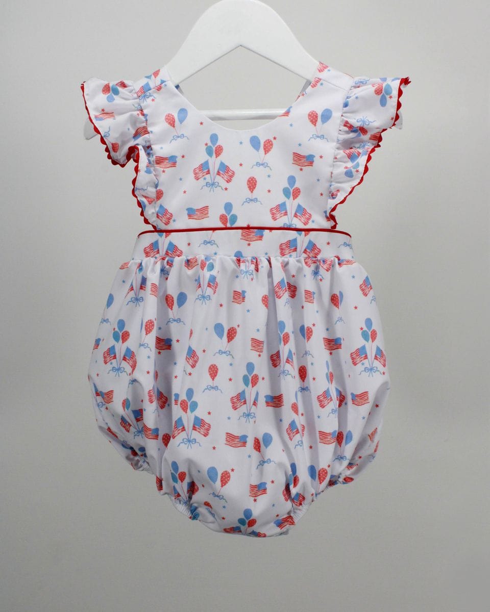 Charming Little One Charming Little One Blooming Independence Sienna Bubble - Little Miss Muffin Children & Home