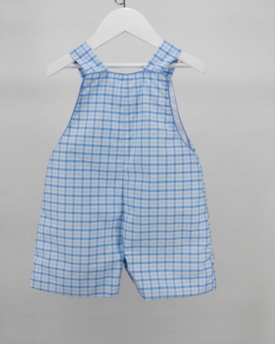 Charming Little One Charming Little One Blue Plaid Nicholas Jon Jon - Little Miss Muffin Children & Home