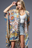 Urbanista Urbanista Gold Blue Mandala Kimono - Little Miss Muffin Children & Home