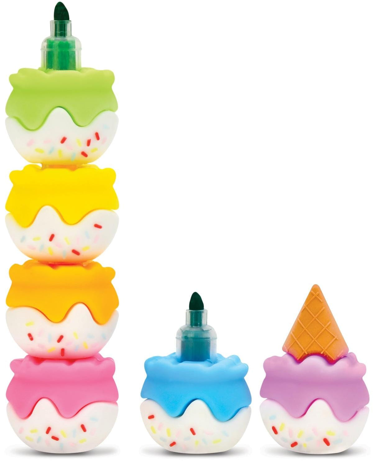 iScream Ice Cream Stackable Markers - Little Miss Muffin Children & Home