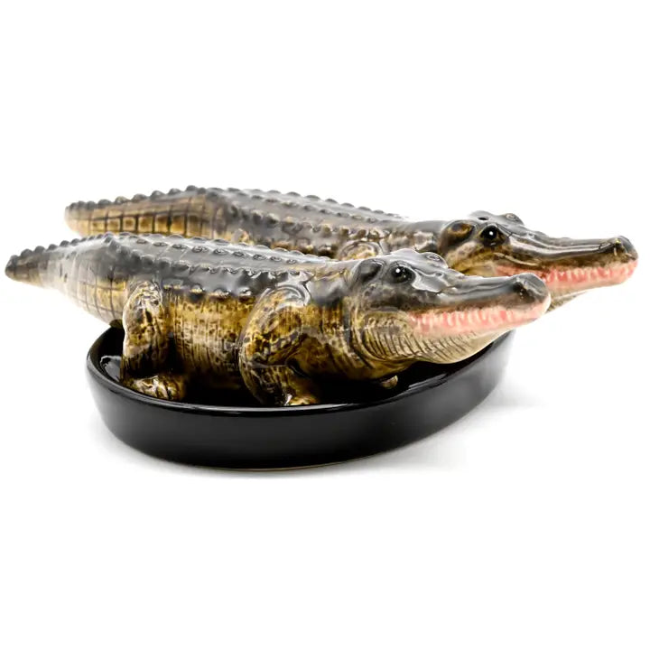 Art Floral Trading Alligator Salt and Pepper Shaker - Little Miss Muffin Children & Home