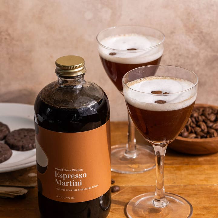 Wood Stove Kitchen Espresso Martini Cocktail & Mocktail Mixer - Little Miss Muffin Children & Home