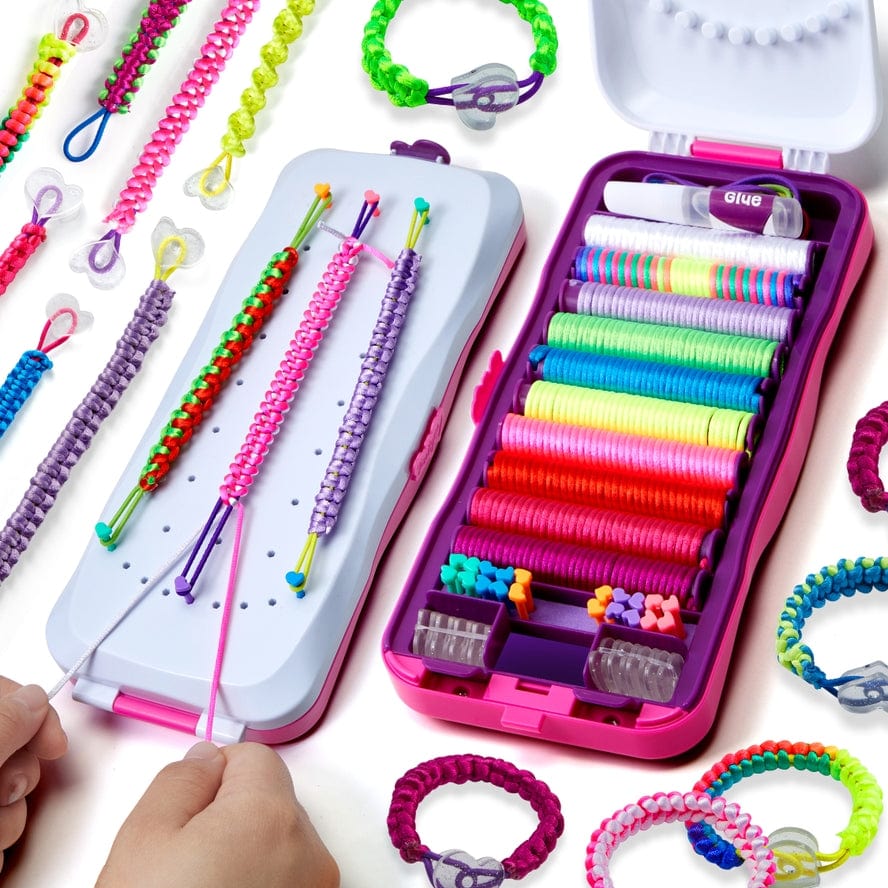 Dan&Darci Dan&Darci Pretty Me Friendship Bracelet Making Kit String Bracelets - Little Miss Muffin Children & Home