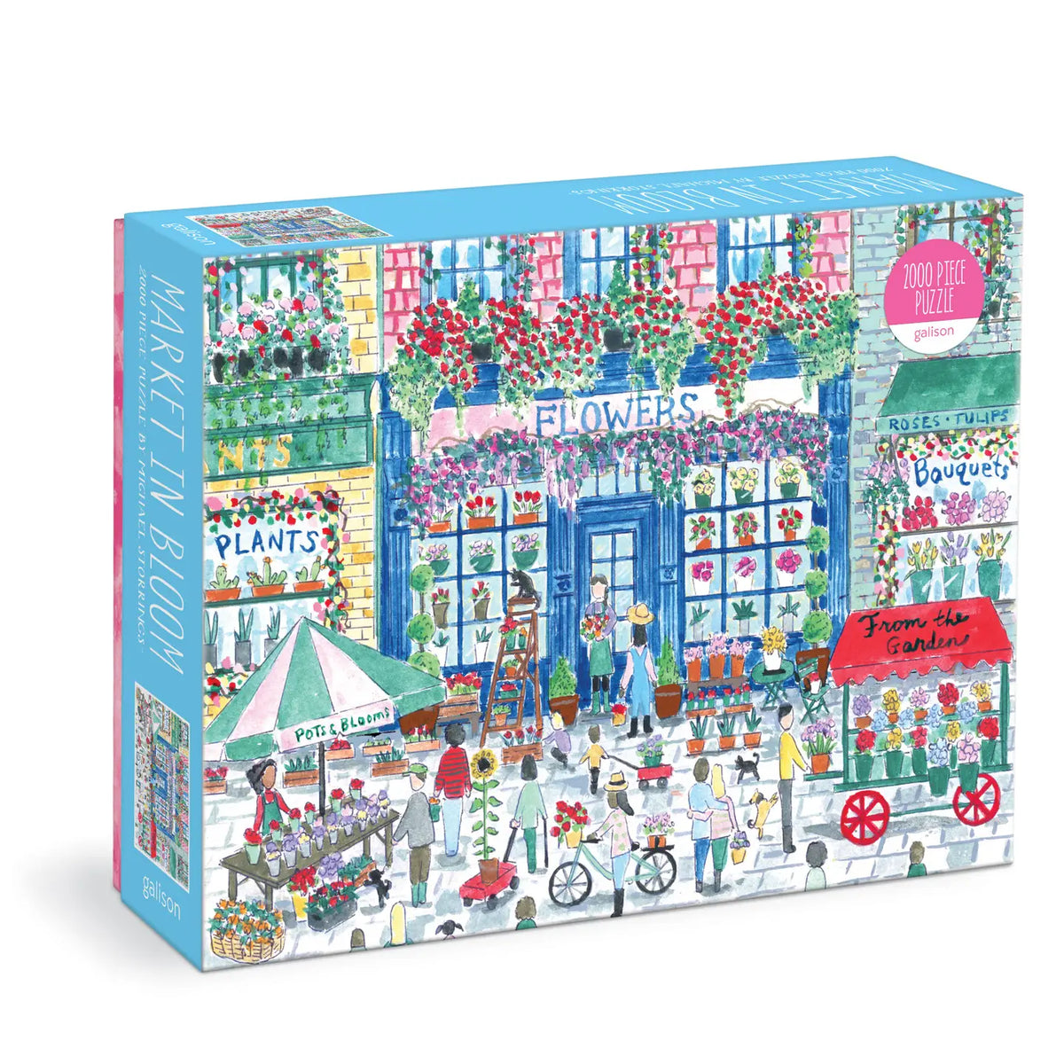 Chronicle Books Michael Storrings Market in Bloom 2000 Piece Puzzle - Little Miss Muffin Children & Home