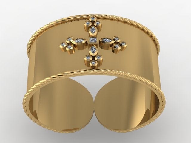 Weisinger Designs Weisinger Designs Mop Cross Cuff - Little Miss Muffin Children & Home