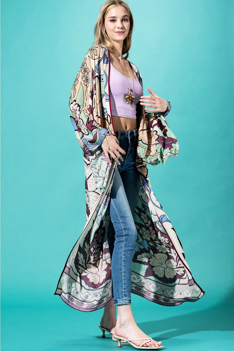 Urbanista Blushing Garden Kimono - Little Miss Muffin Children & Home