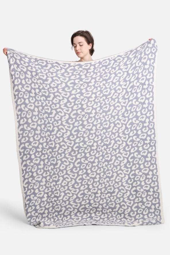 Fashion City Kids Leopard Print Luxury Soft Throw Blanket - Little Miss Muffin Children & Home
