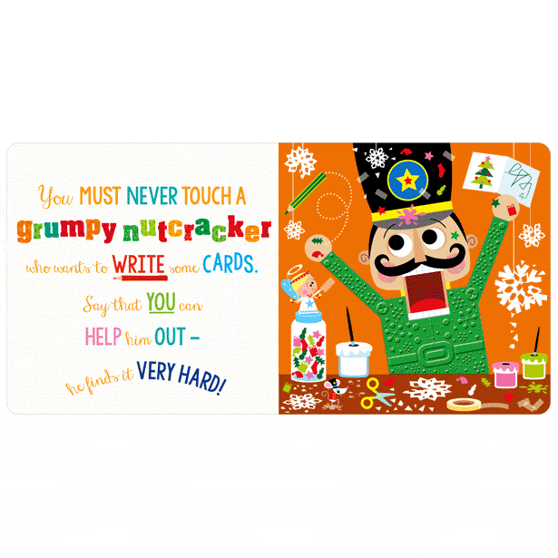 Make Believe Ideas Never Touch a Grumpy Reindeer! - Little Miss Muffin Children & Home