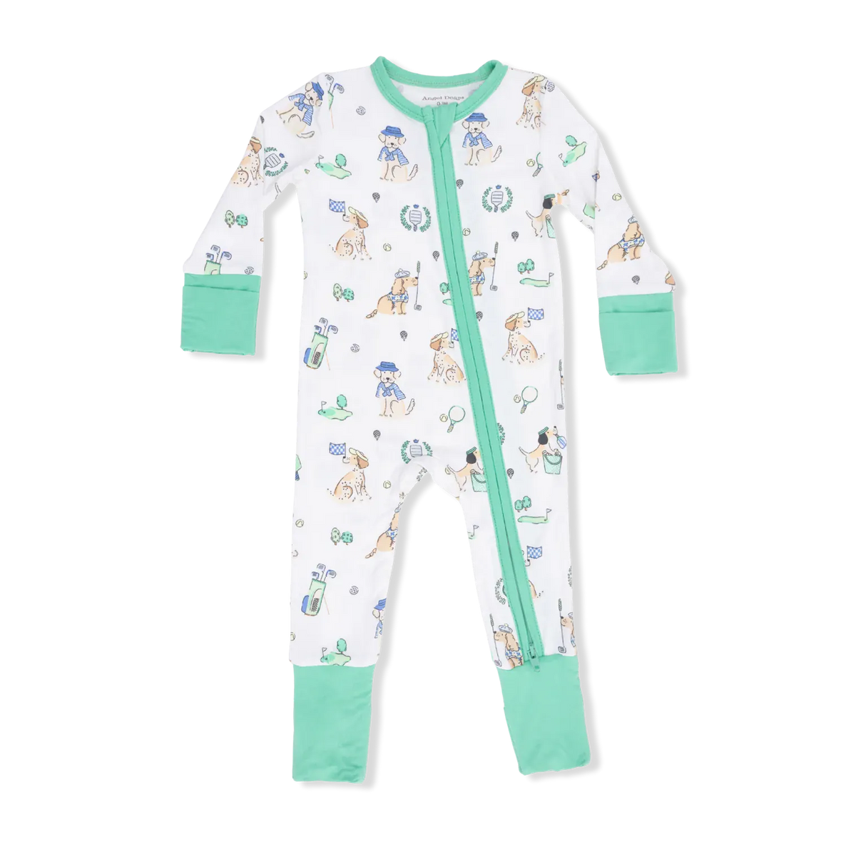 Angel Dear Country Club Dogs Neutral Convertible Romper - Little Miss Muffin Children & Home