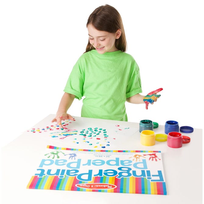 Melissa & Doug Melissa & Doug Finger Paint Paper Pad - Little Miss Muffin Children & Home