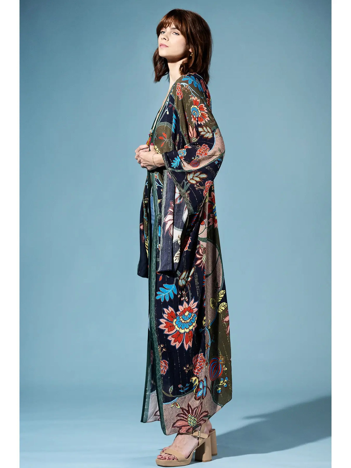 Urbanista Midnight Fern Ethereal Bloom Kimono - Little Miss Muffin Children & Home
