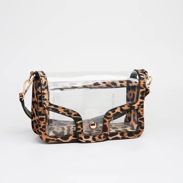MiMi Handbags Nina Clear Gameday Shoulder Bag, 6 colors Available - Little Miss Muffin Children & Home