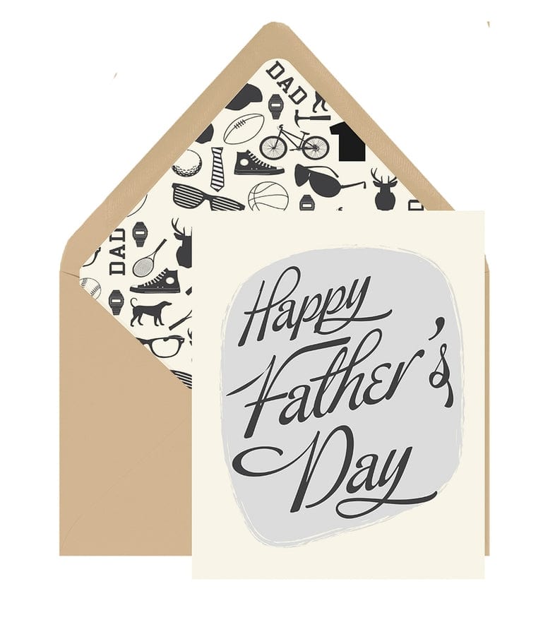 Ginger P Designs Father’s Day Graphics Greeting Card - Little Miss Muffin Children & Home