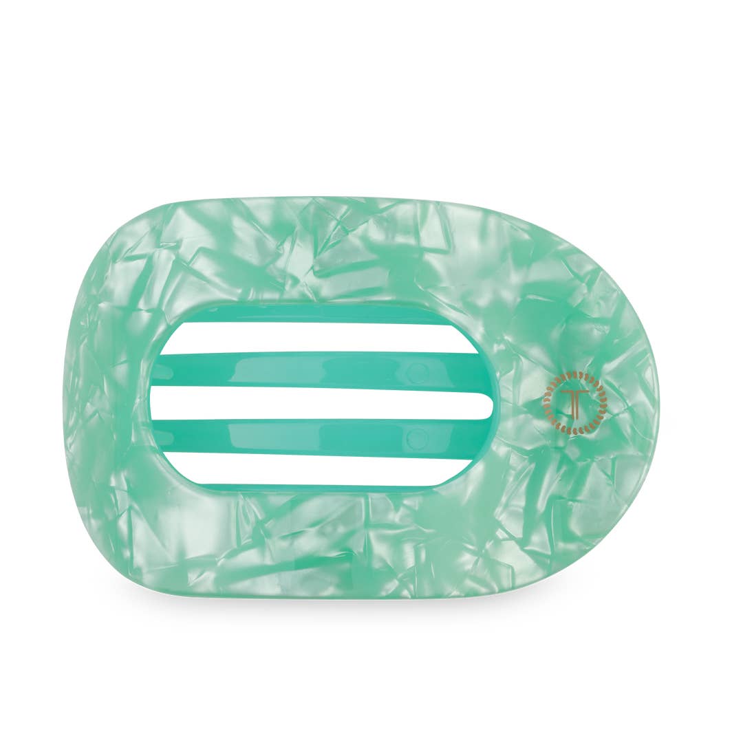 Teleties Spring Splash Flat Round Hair Clip - Little Miss Muffin Children & Home