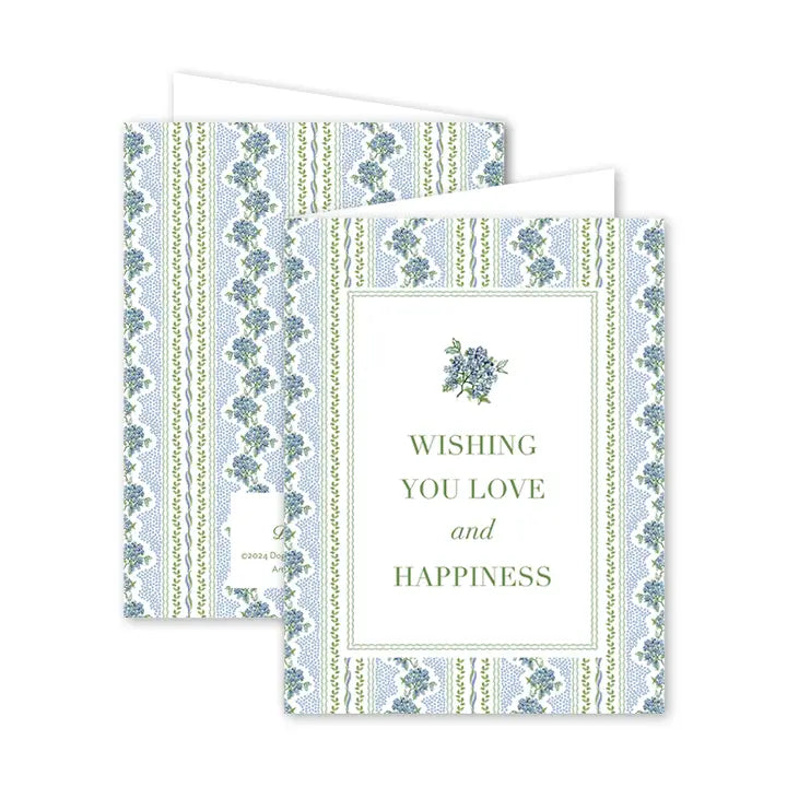 Dogwood Hill Christine's Hydrangeas Wedding, Single Card - Little Miss Muffin Children & Home