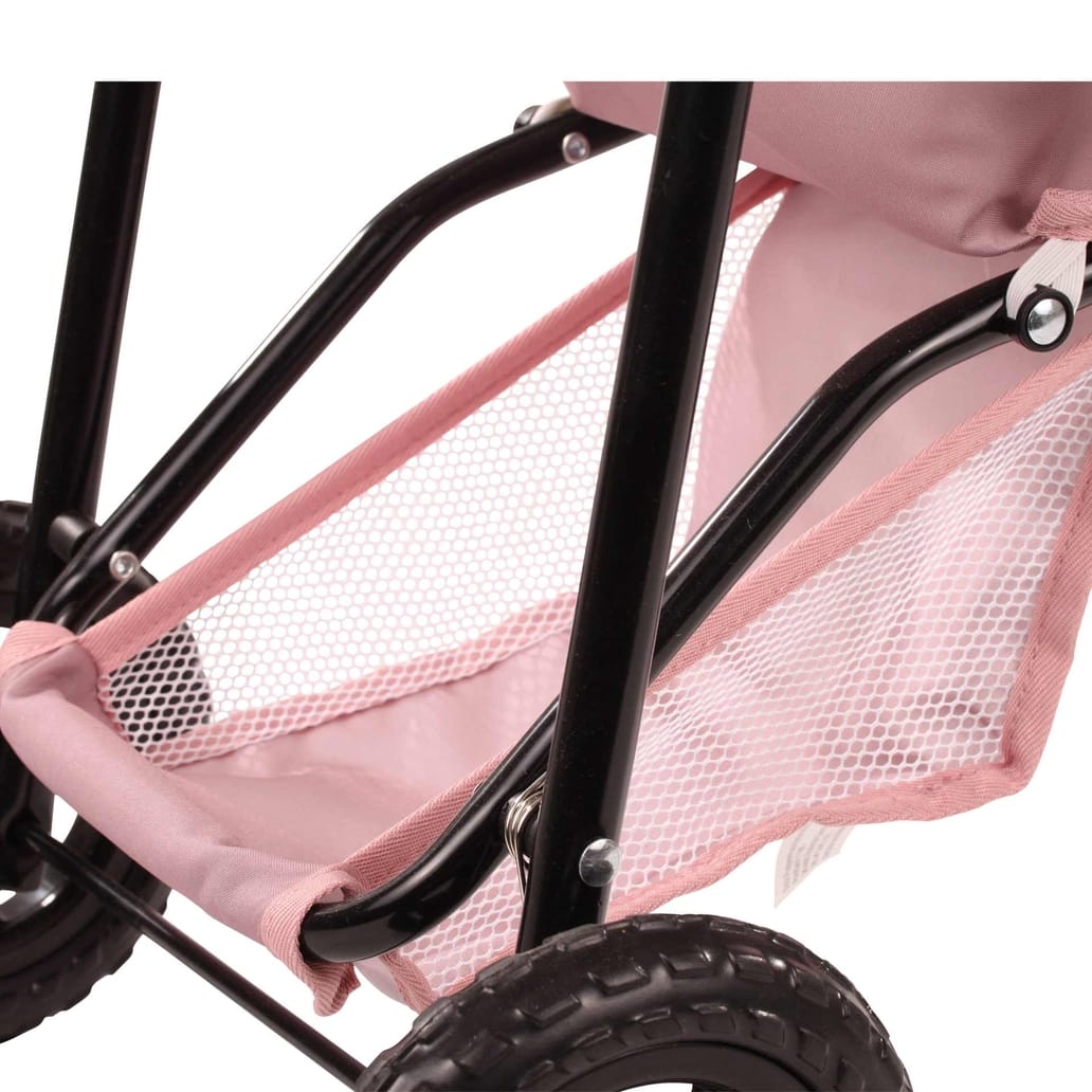 Gotz Gotz Soft Mood 3-Wheel Foldable Doll Stroller, Rose & Grey - Little Miss Muffin Children & Home