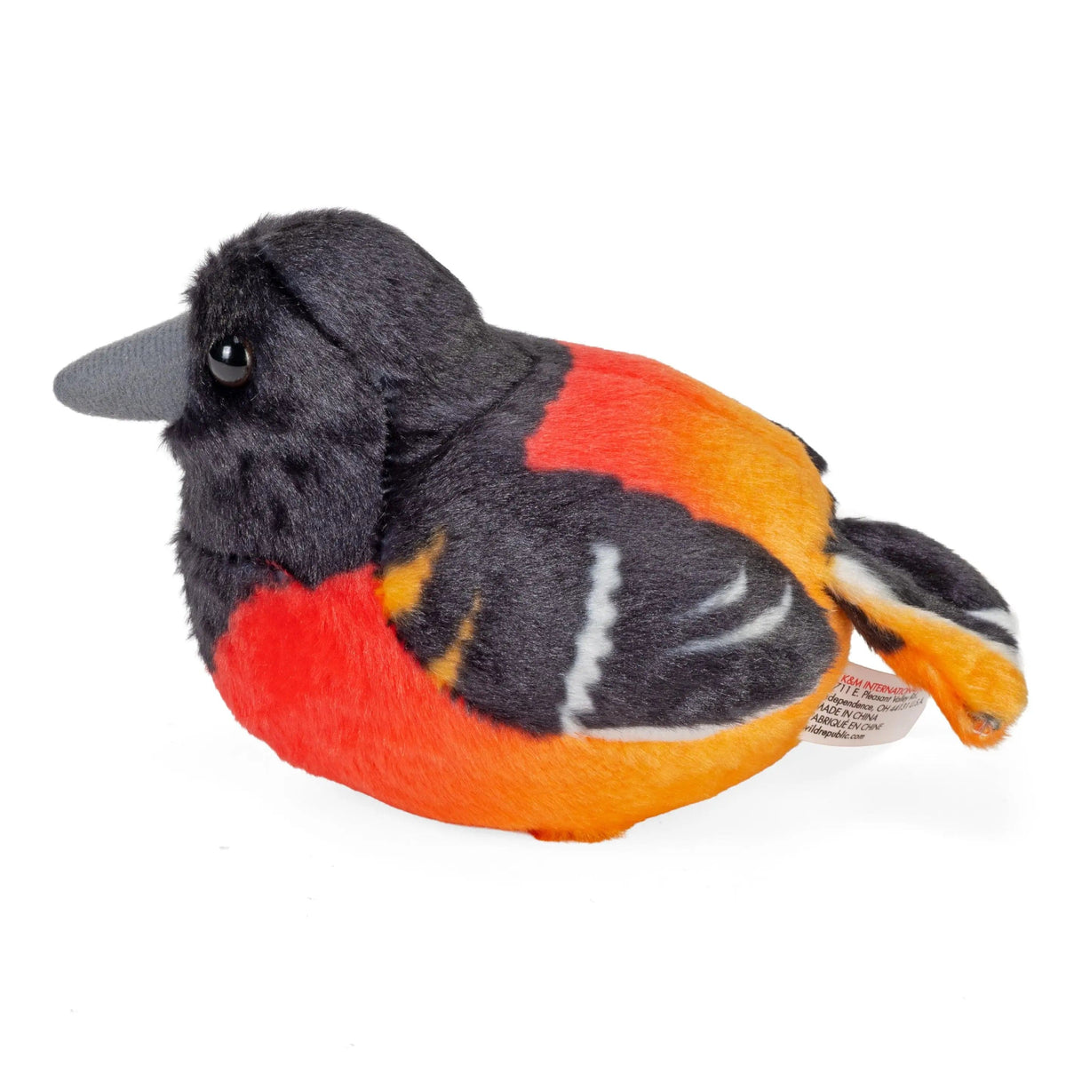 Wild Republic Audubon Birds Baltimore Oriole Plush, view 4