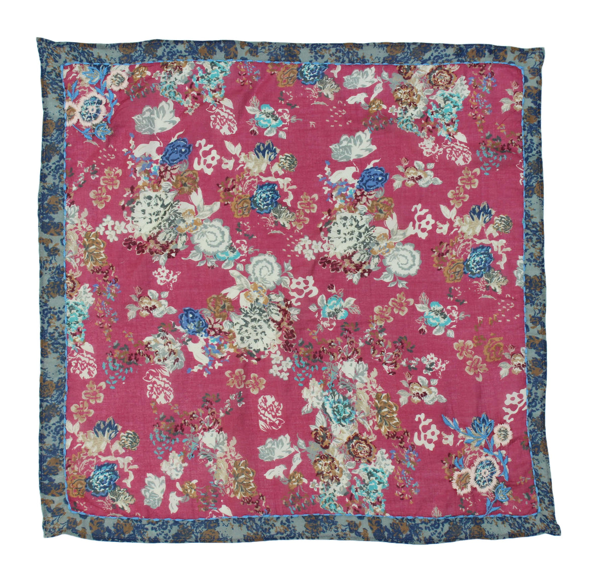 Shivani Mahroon Retro Bloom Scarf - Little Miss Muffin Children & Home