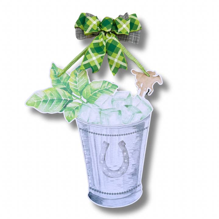 Front Porch Elegance Julep on Ice Door Hanger - Little Miss Muffin Children & Home