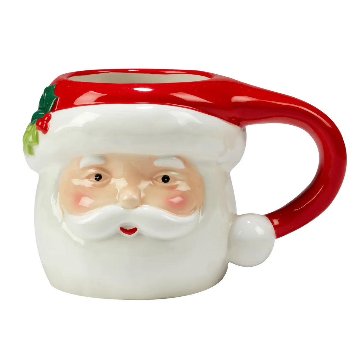 Certified International Holiday Magic 3D Christmas Santa 20oz Mug - Little Miss Muffin Children & Home