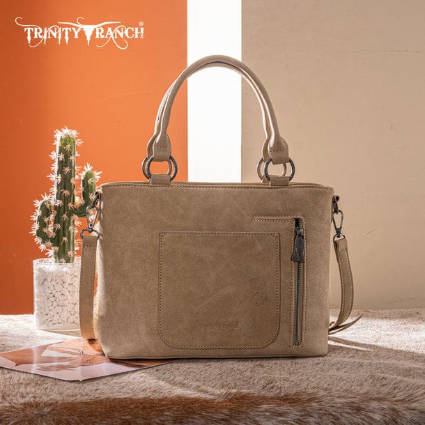 Montana West Tan Genuine Hair-On Cowhide Tote - Little Miss Muffin Children & Home