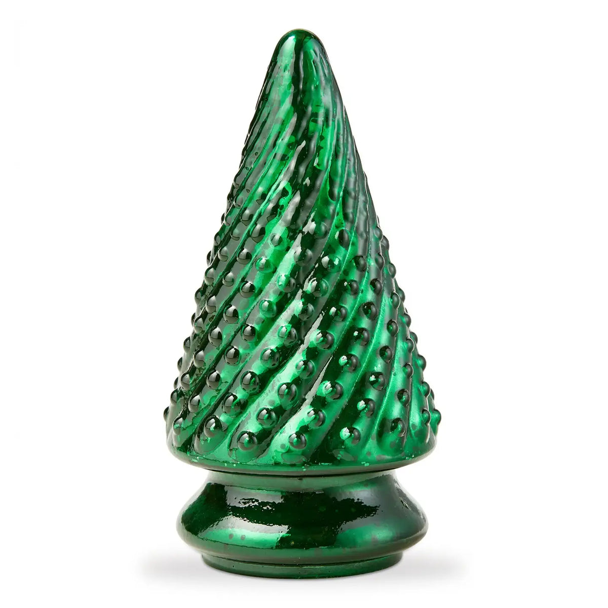 tag Green Groovy Dotted Glass Tree Decor - Little Miss Muffin Children & Home