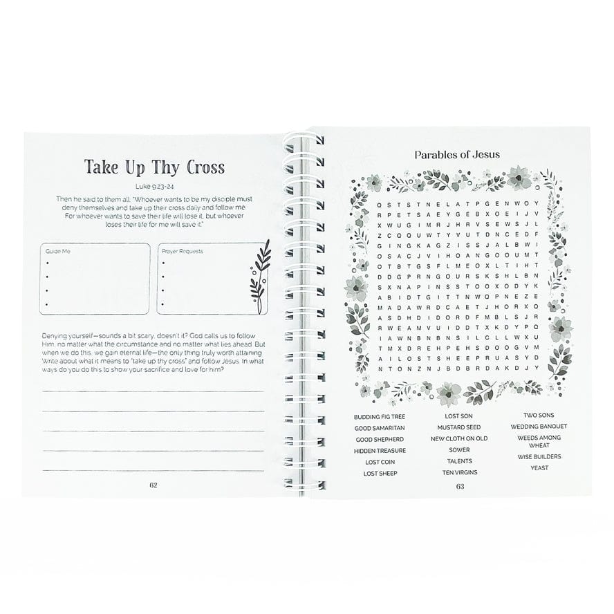 Cottage Door Press Devotional Puzzle Journal Religious GOD Puzzle Gift Book - Little Miss Muffin Children & Home