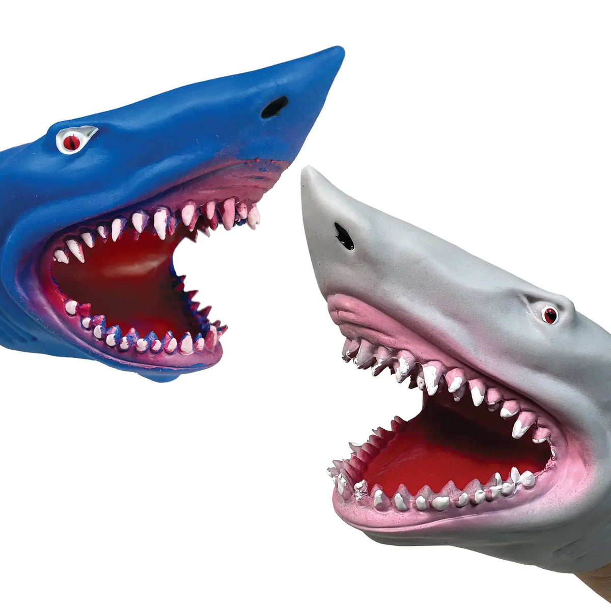 Streamline Ferocious Shark Hand Puppets, 2 Styles Available - Little Miss Muffin Children & Home