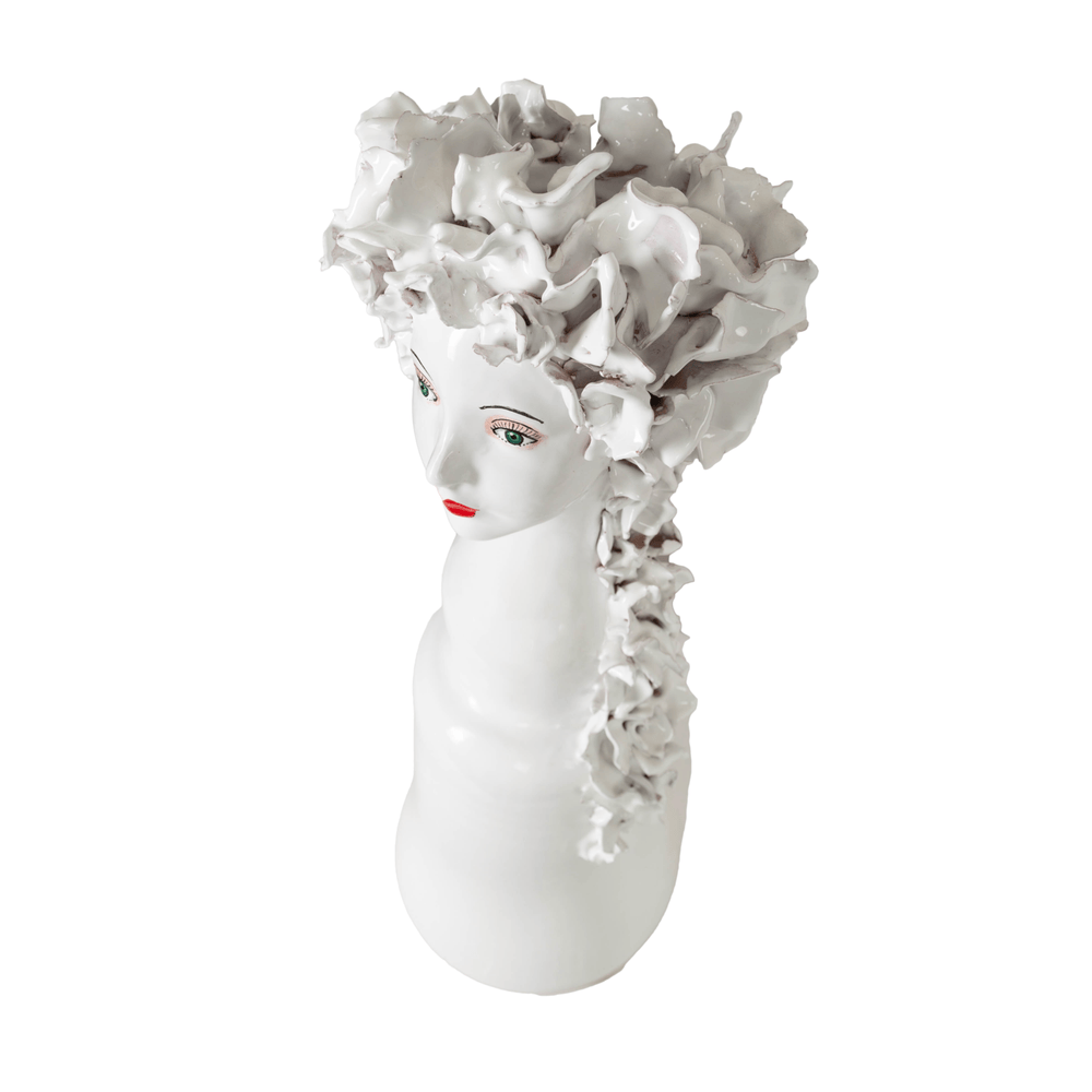 Abigail's Home Decor Tall Ceramic Head Vase, Flowers - Little Miss Muffin Children & Home