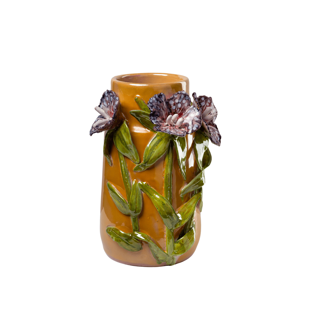 Abigail's Home Decor Medium Mango Vase with Lavender Flowers - Little Miss Muffin Children & Home