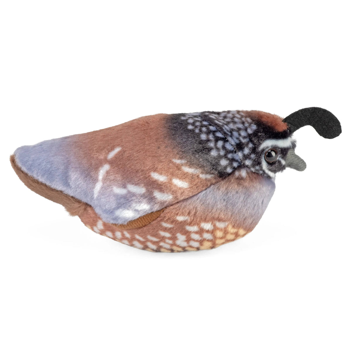 Wild Republic Audubon Birds California Quail Plush, view 5