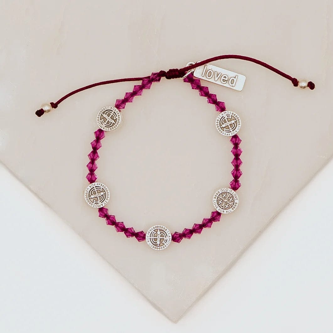 My Saint My Hero My Saint My Hero Power Pink Bracelet - Little Miss Muffin Children & Home