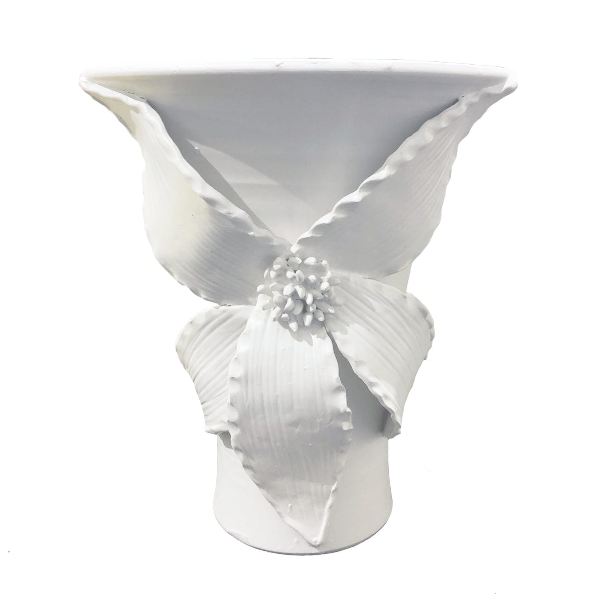 Abigail's Home Decor Abigail's Catalina Flower Vase, Matte White - Little Miss Muffin Children & Home