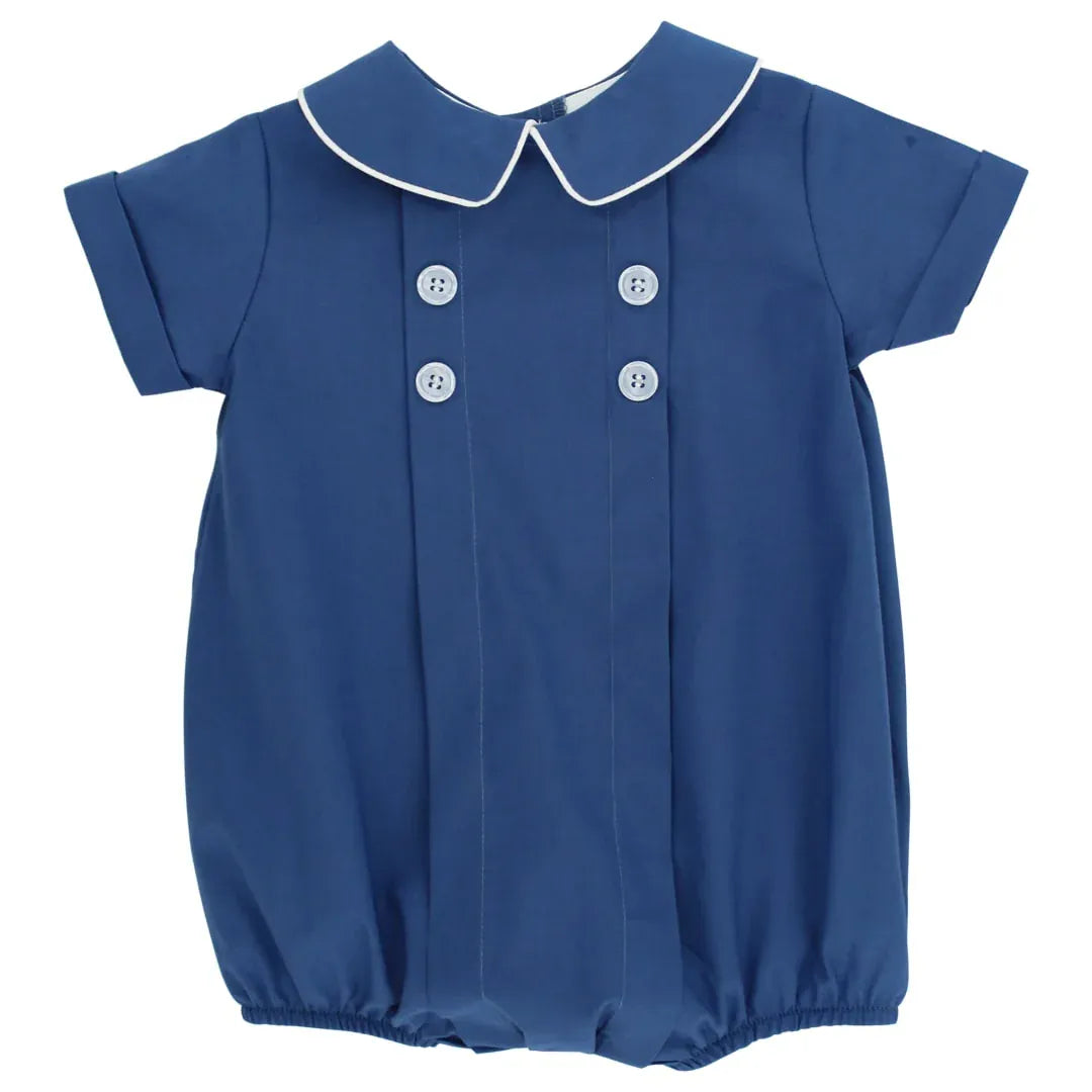 Posh Posies with Cornflower Dressy Bubble Short for baby boys by Bailey Boys