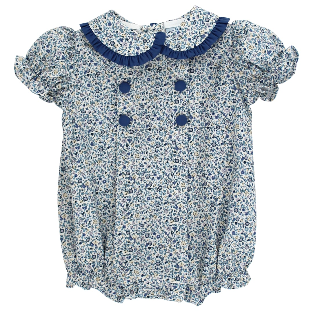 Posh Posies with Cornflower Bubble Short for baby girls by Bailey Boys