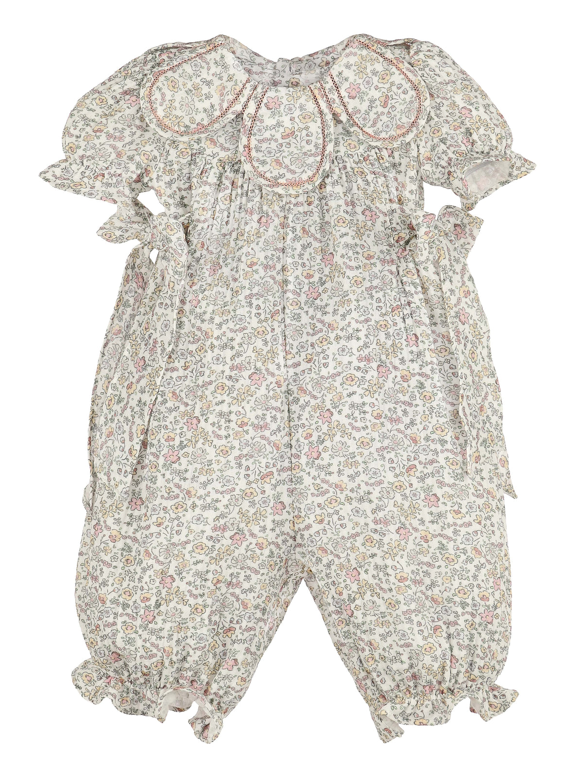 Casero & Associates Pink Whimsy Floral Petal Longall - Little Miss Muffin Children & Home