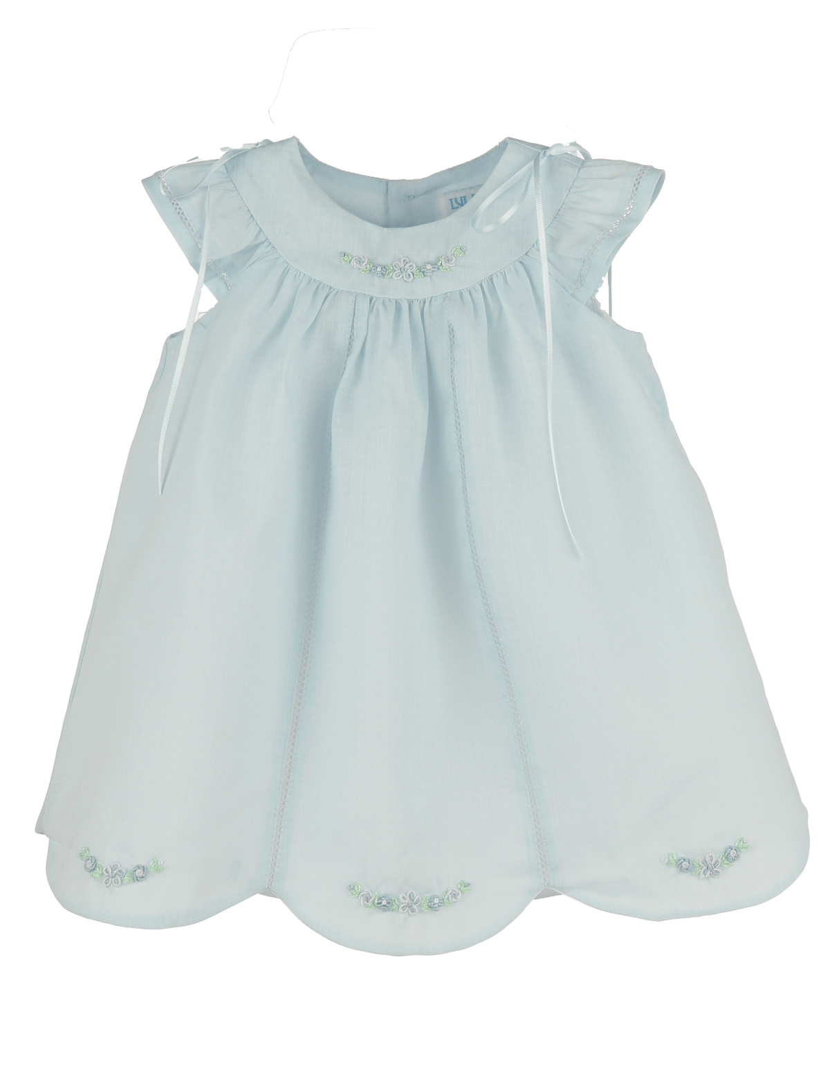 Casero & Associates Waves Faldon, Blue - Little Miss Muffin Children & Home