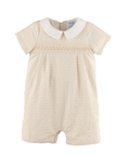 Beige Vichy Smock Bubble