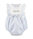 Casero & Associates Blue Garden Club Ruffle Bubble - Little Miss Muffin Children & Home