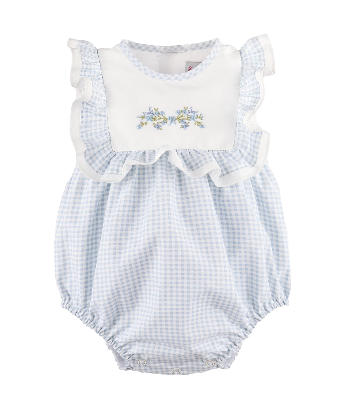 Casero & Associates Blue Garden Club Ruffle Bubble - Little Miss Muffin Children & Home