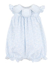 Casero & Associates Blue BB Blooms Petal Playsuit - Little Miss Muffin Children & Home