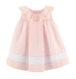 Casero & Associates Daisy Chain Ruffle Dress, Pink - Little Miss Muffin Children & Home