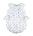 Casero & Associates Lilac Floral Bluffs Ruffle Bubble - Little Miss Muffin Children & Home