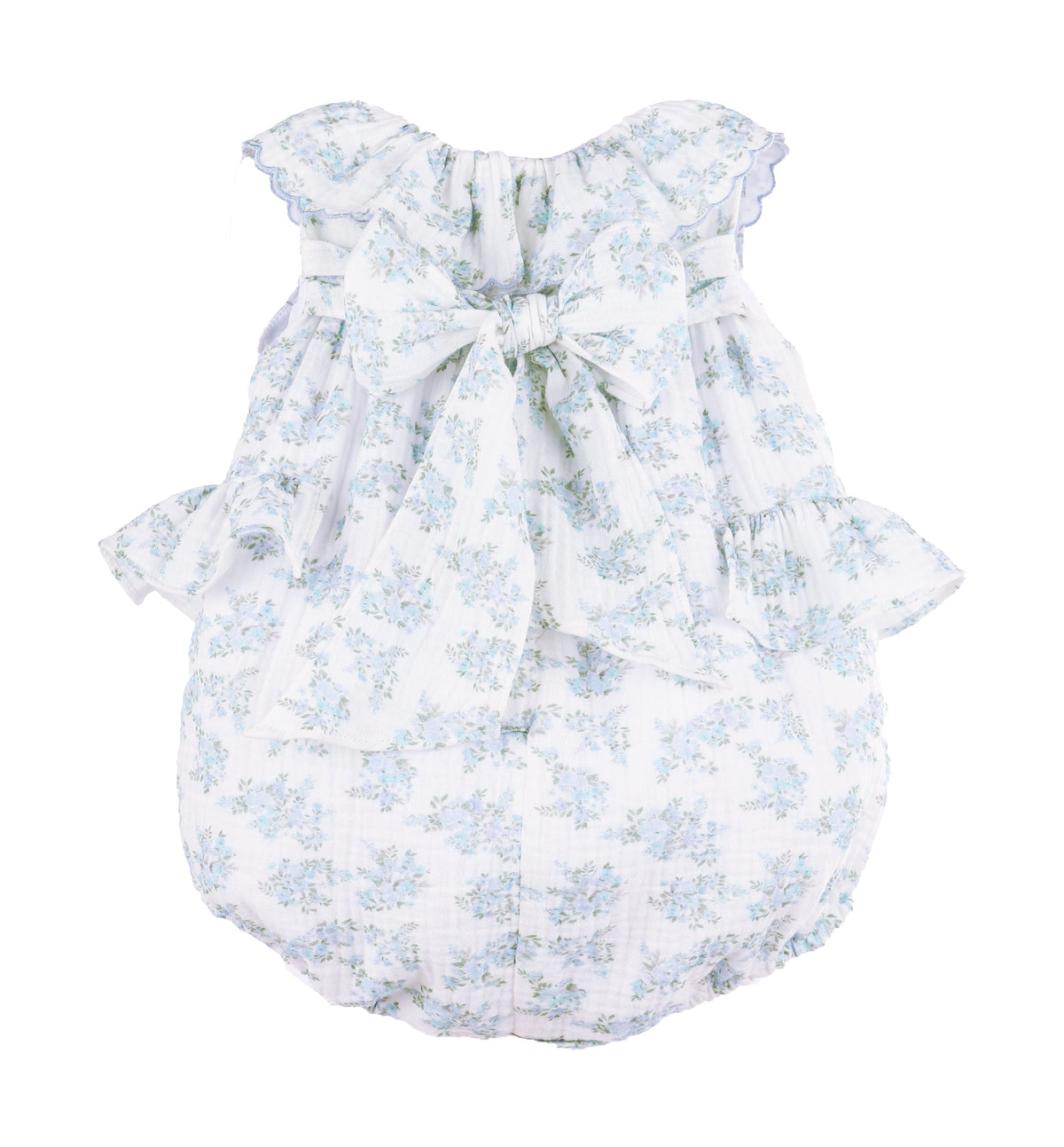 Casero & Associates Lilac Floral Bluffs Ruffle Bubble - Little Miss Muffin Children & Home