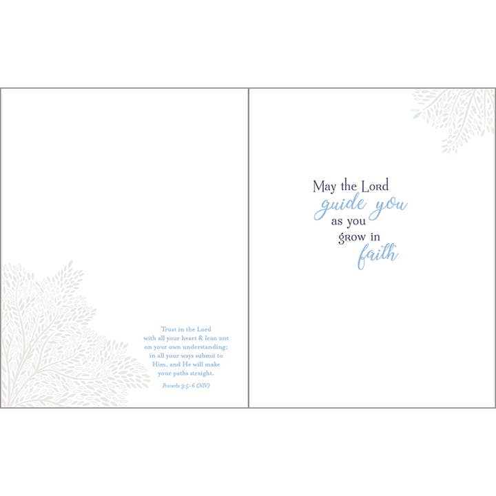 Gina B Designs Inc Confirmation Dove With Scripture Religious Greeting Card - Little Miss Muffin Children & Home