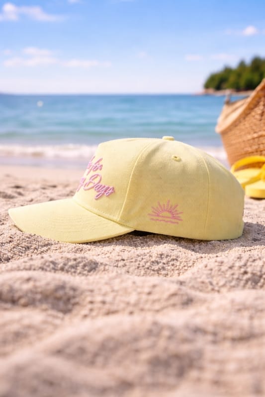 Social Statement Made For Sunny Days Trucker Hat - Little Miss Muffin Children & Home