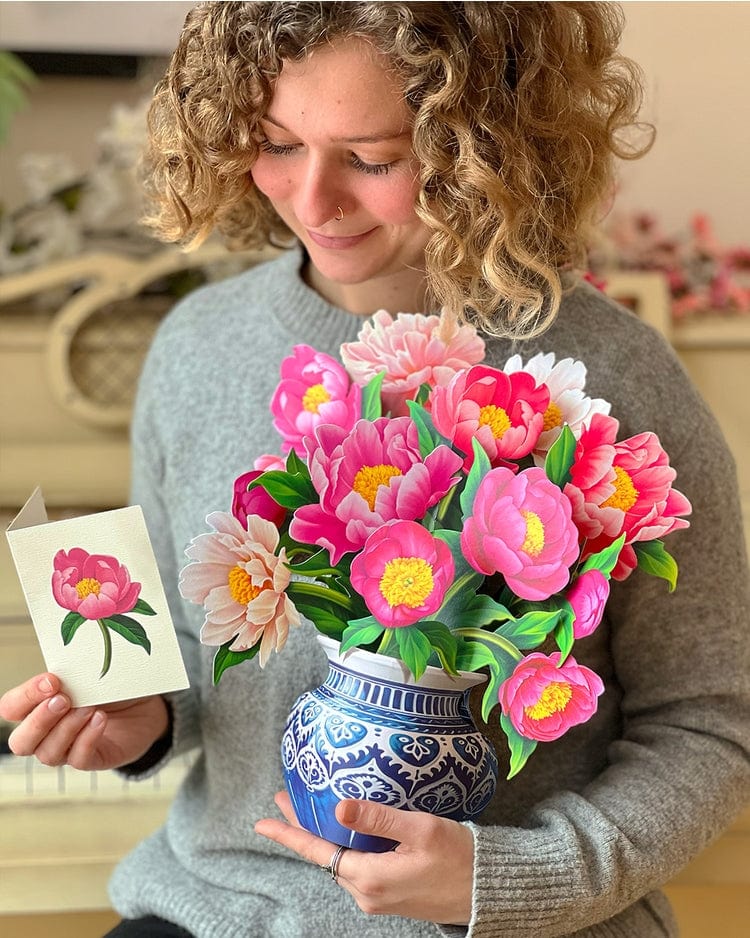 FreshCut Paper FreshCut Paper Peony Paradise Bouquet - Little Miss Muffin Children & Home